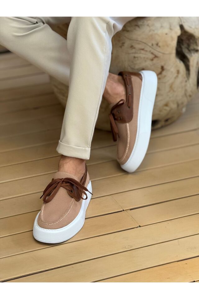 MN2602 - Triko Erkek Ayakkabı TABA